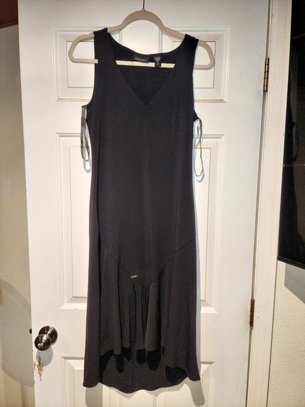 Ideology Black Midi Dress Size Medium